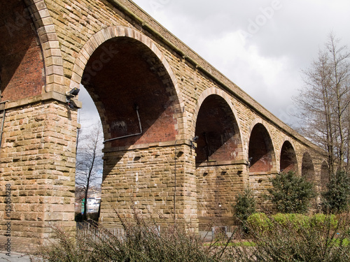 Accrington railway viaduct, Accrington, Lancashire photo