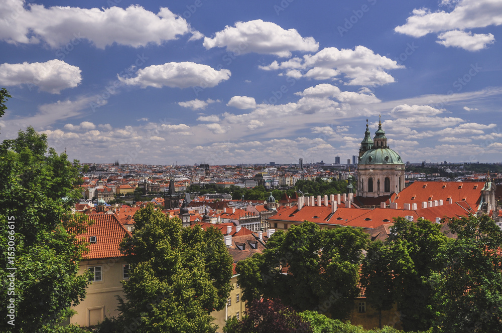 Panorama of Praha, Czech Republic