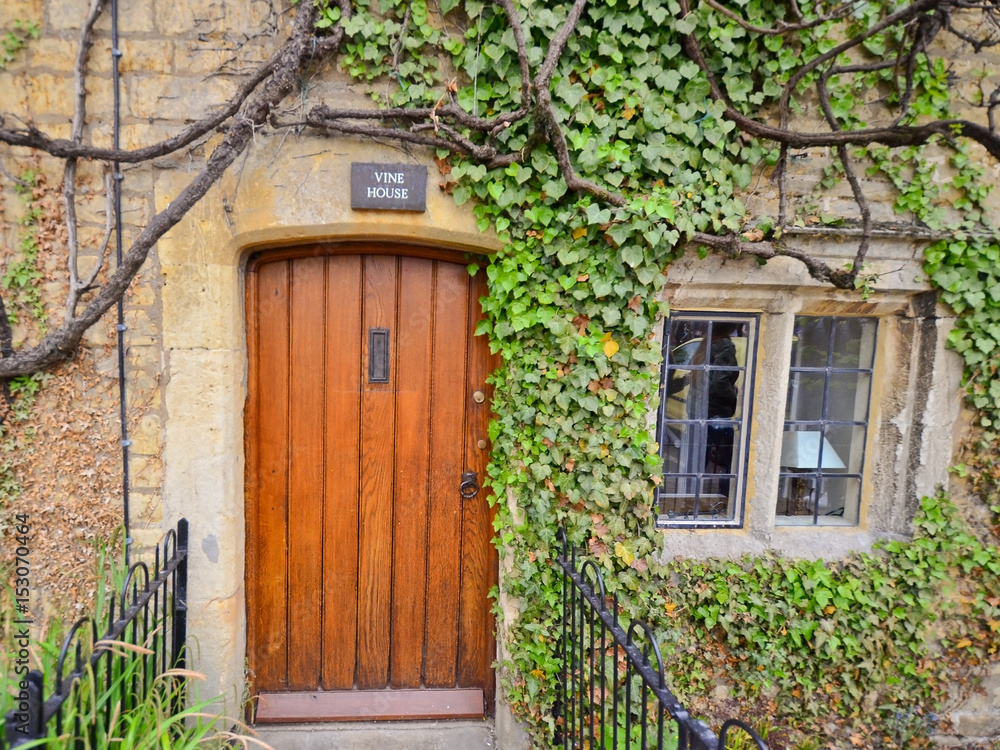 English house front English house front