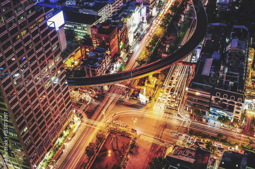 One of the busiest Bangkok areas - Silom