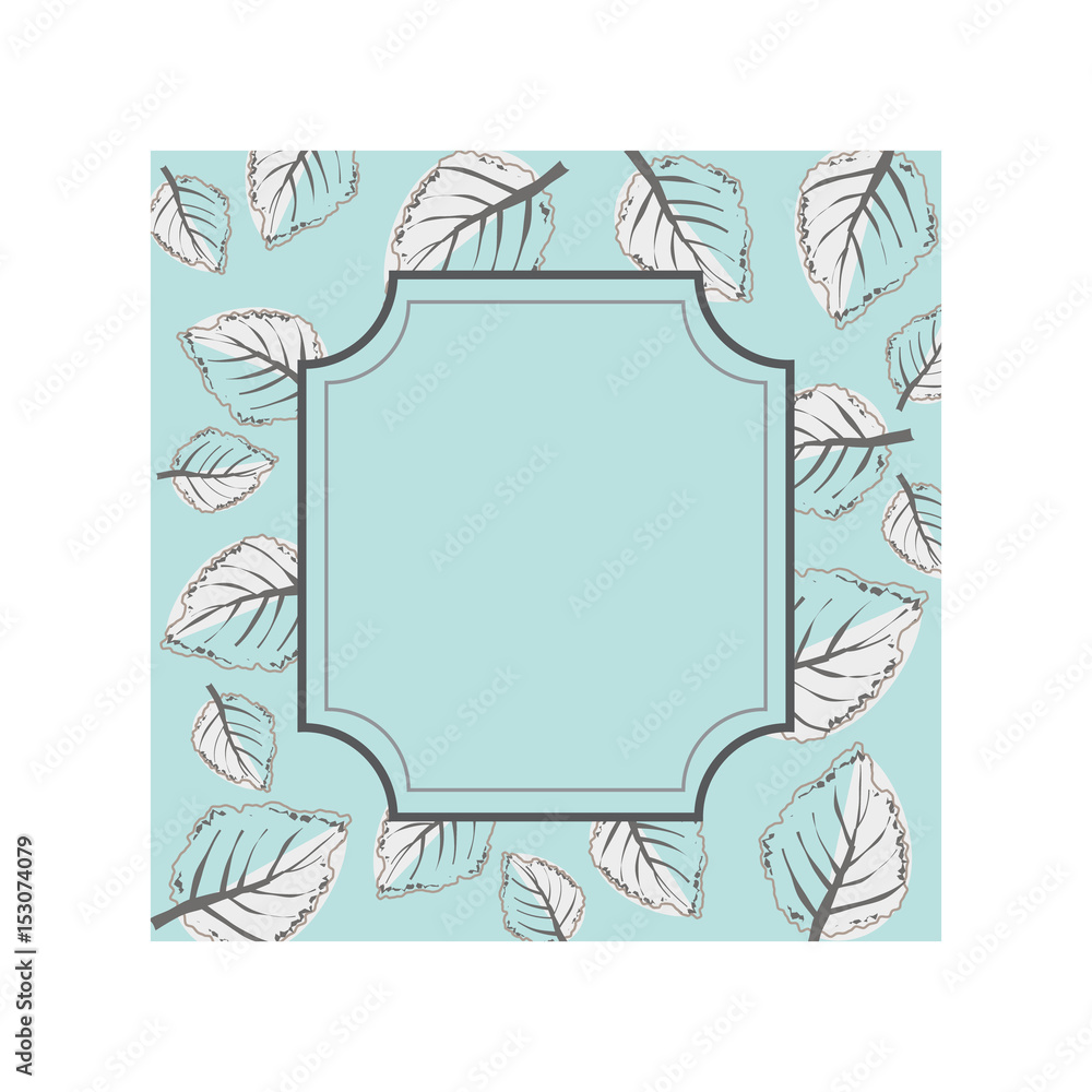 Obraz premium Autumn big sale retro poster with leaves