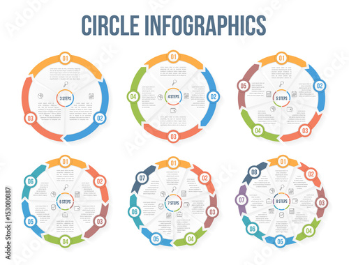 Circle Infographic Templates