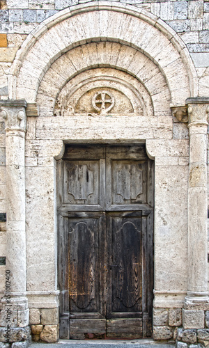Doors of San Gimignano, Italy