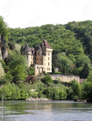 La Roque-gageac, village classé sur la Dordogne,Périgord noir,pays Sarladais