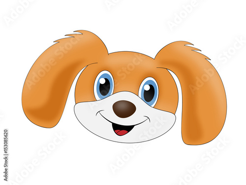 Welpe / Hund / Vektor 