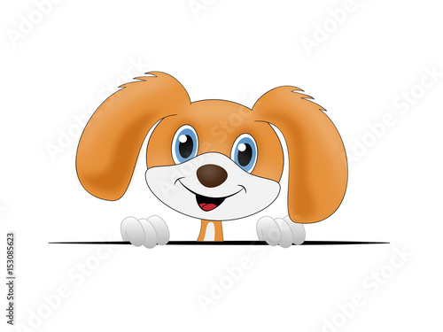 Welpe / Hund / Vektor 