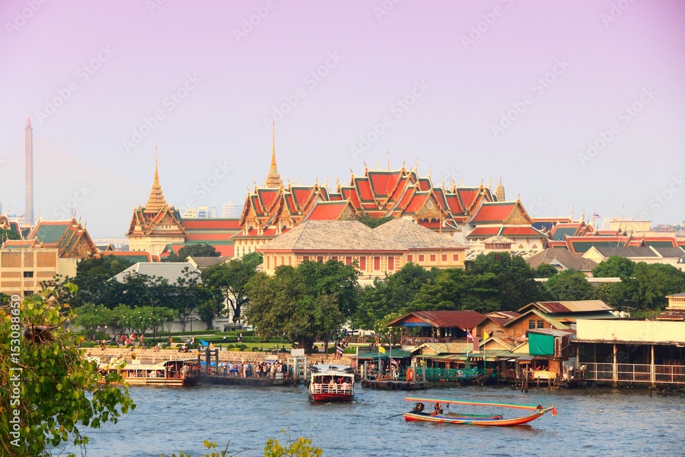 Fototapeta premium Bangkok sunset