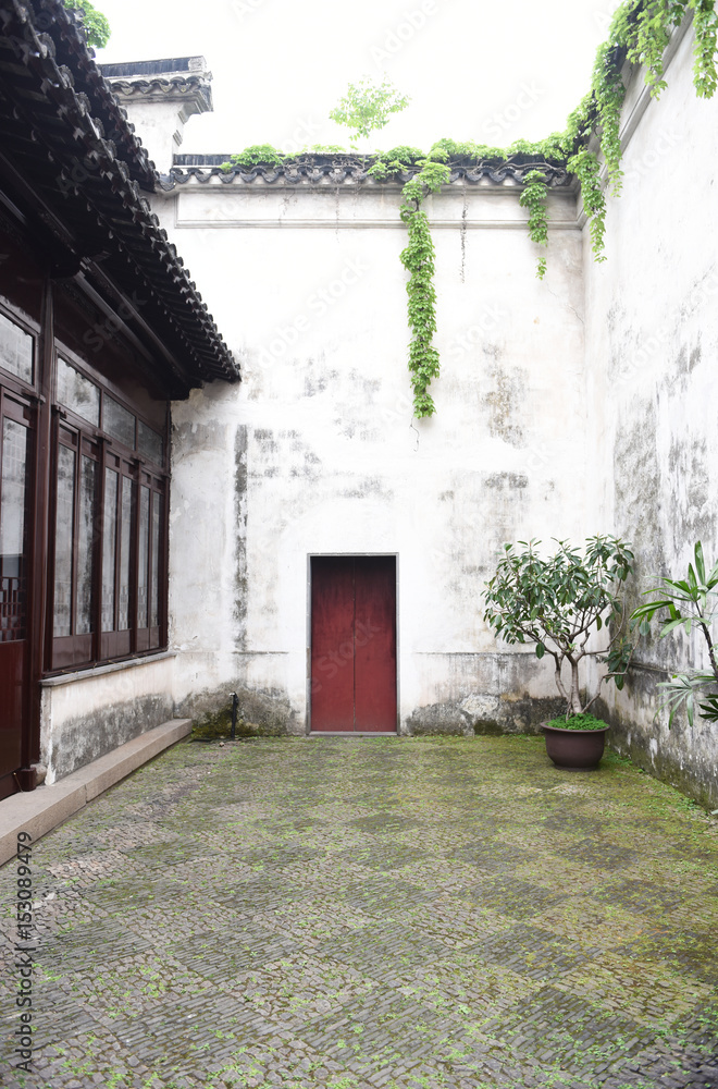Jiangnan style building and scene of China in SUZHOU Jiangnan style building and scene of China in SUZHOU