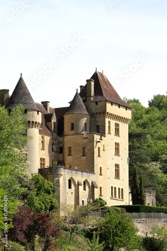 La Roque-gageac, village classé sur la Dordogne,Périgord noir,pays Sarladais