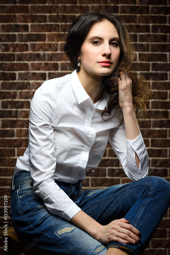 Woman With Beautiful Hair Woman With Beautiful Hair