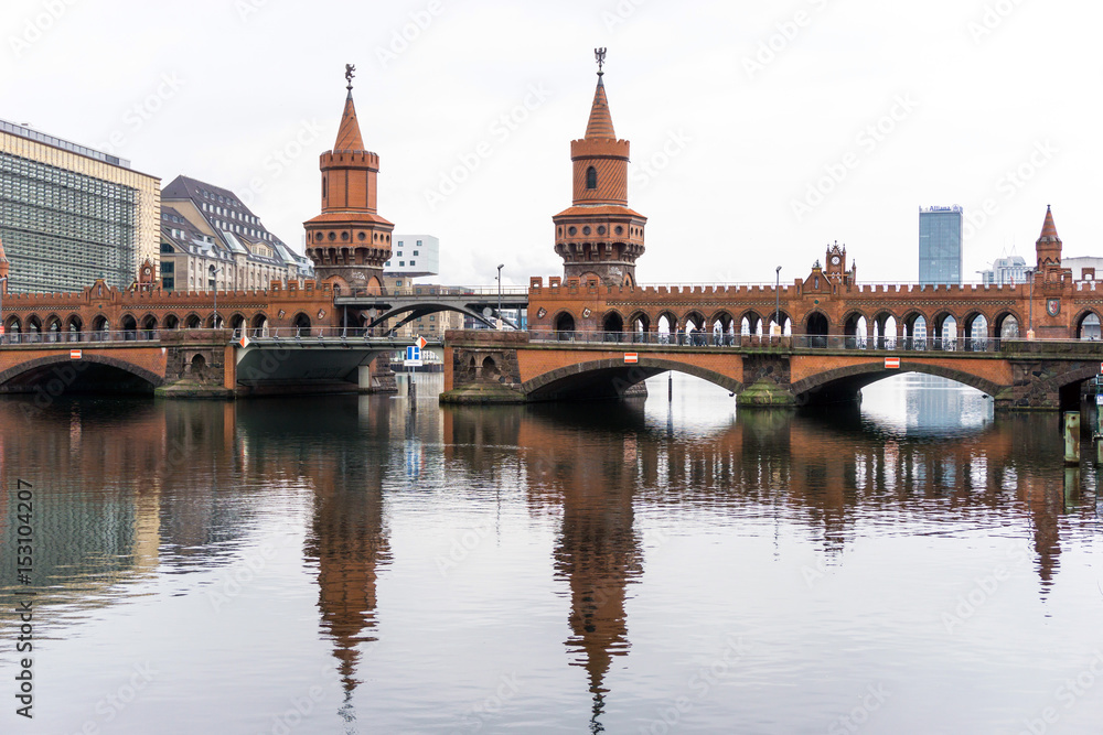 BERLIN, GERMANY- December 14, 2016: Traditional old buildings. Beautiful street view of Traditional old buildings in Berlin on December 14, 2016. BERLIN, Germany.