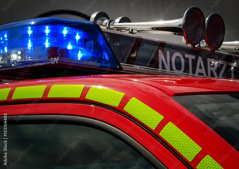Naklejka premium Notarzt