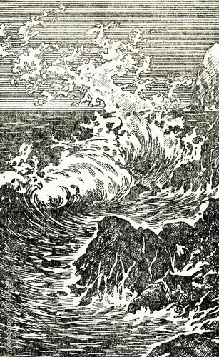 Waves of the sea