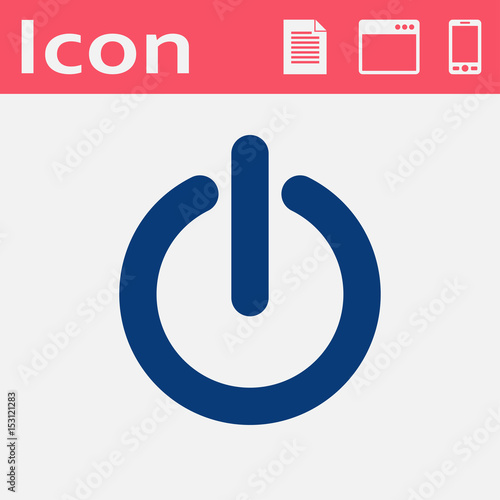 icon of power on