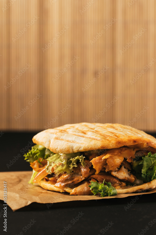 Delicious kebab