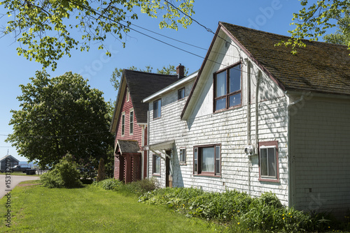 Residential buildings in a peaceful setting, Prince Edward Island, Canada