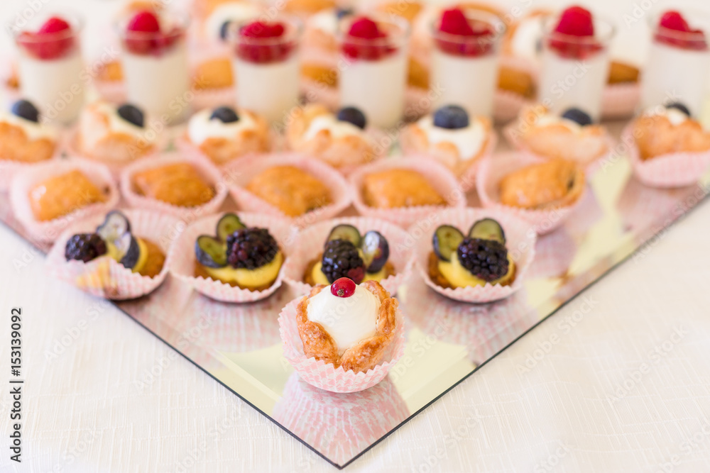 assorted mini dessert assorted mini dessert