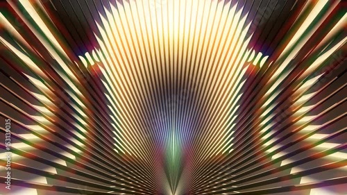 VJ Stage Gold Background