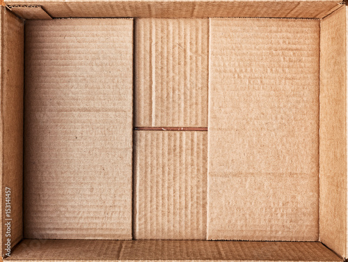 Cardboard box for things.