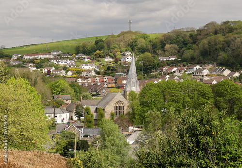 The Village of Braunton in North Devon, UK