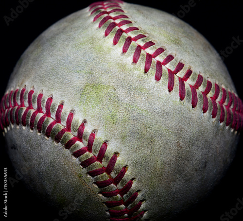 Macro of Baseball