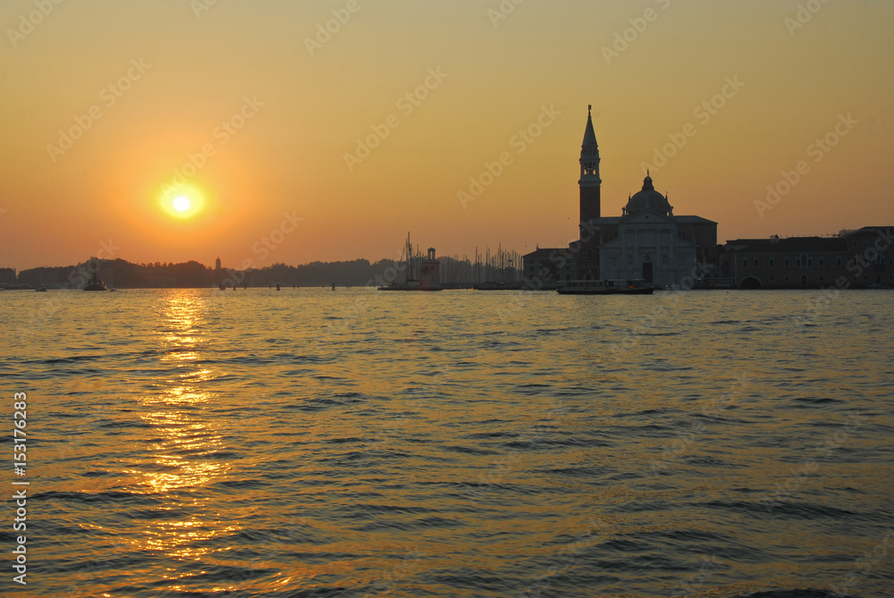 Fototapeta premium Gran Canal sunrise