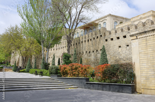 Town walls of Icheri sheher (Old Town) of Baku