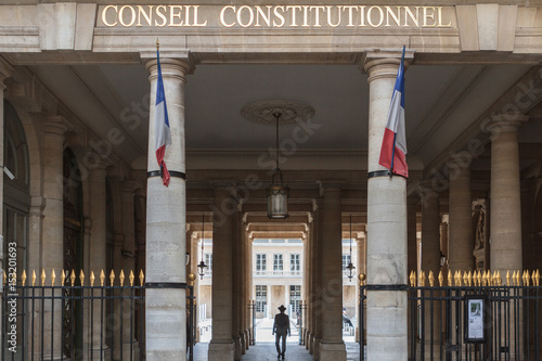 Paris - Le Conseil constitutionnel