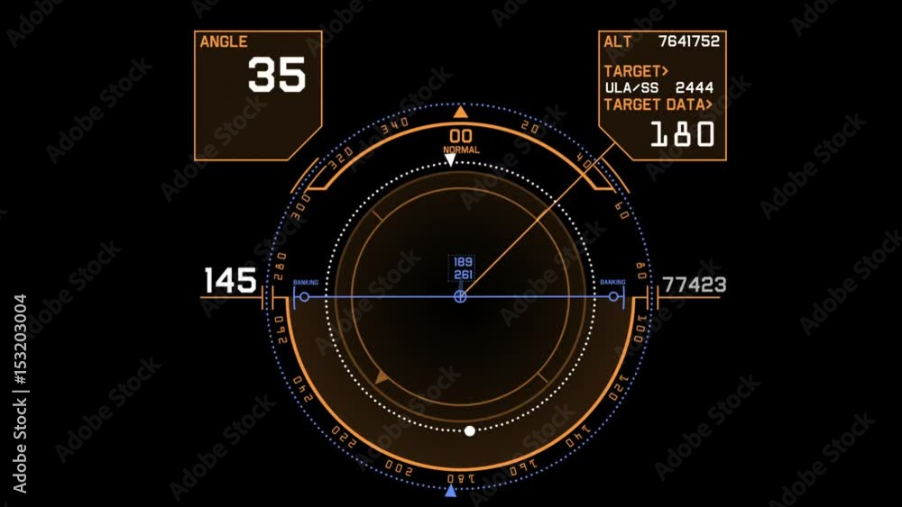 4k Radar GPS signal tech screen display,future science sci-fi data computer game navigation dashboard technology interface background. 4k Radar GPS signal tech screen display,future science sci-fi data computer game navigation dashboard technology interface background.
