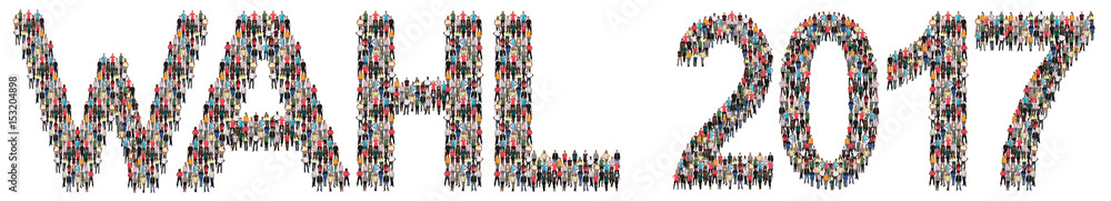 Wahl 2017 Wahlen wählen Politik Leute Menschen People Gruppe Menschengruppe Wahl 2017 Wahlen wählen Politik Leute Menschen People Gruppe Menschengruppe