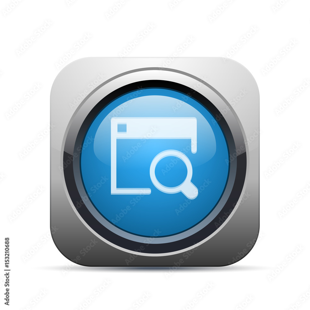 Square Push-Button - Vector Square Push-Button - Vector