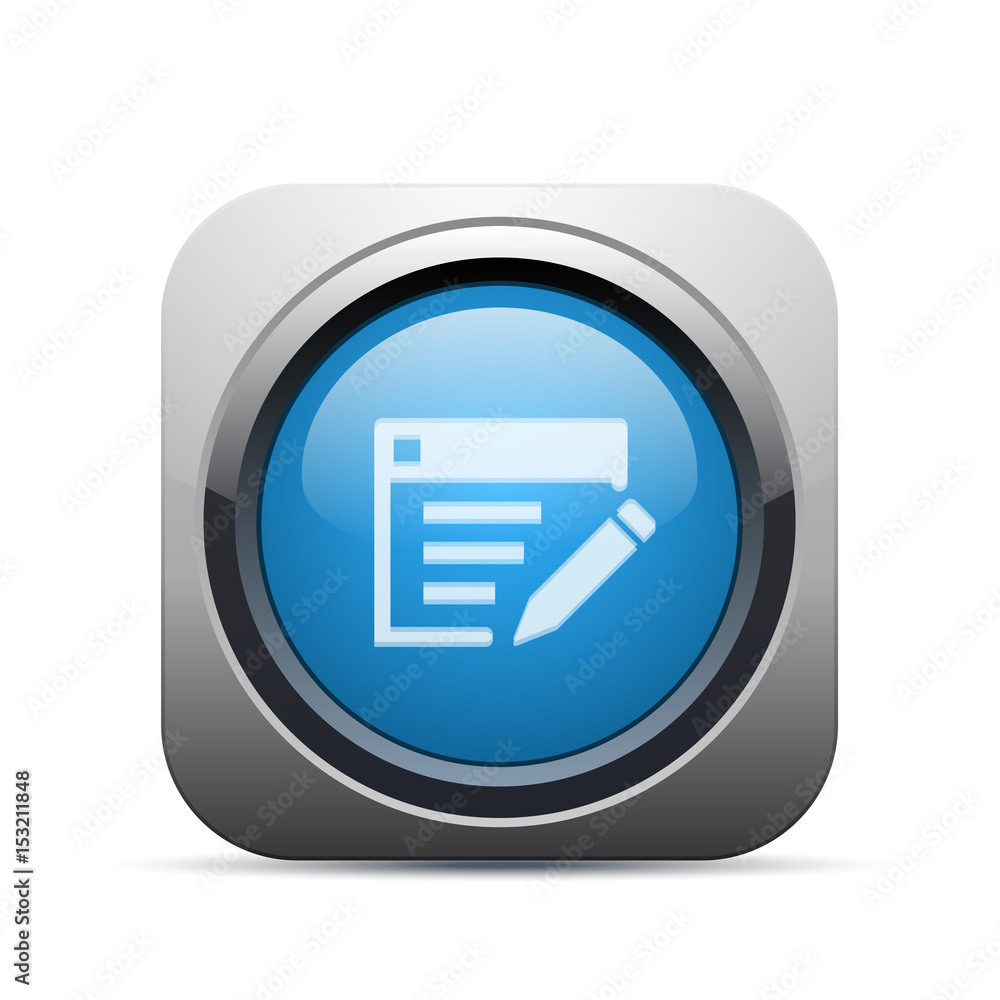 Square Push-Button -Vector Square Push-Button -Vector