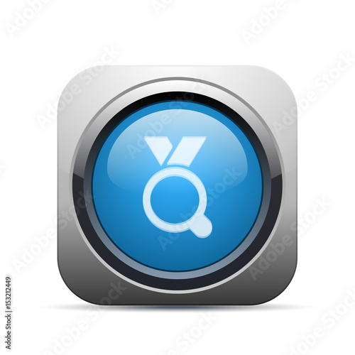 Square Push-Button -Vector