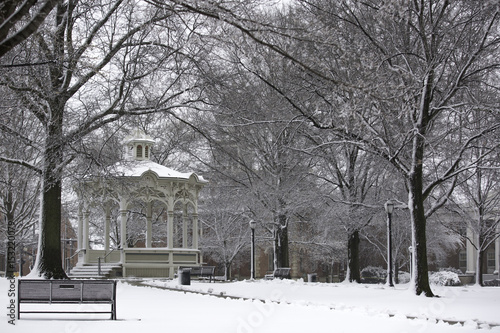 Gazebo in Winter