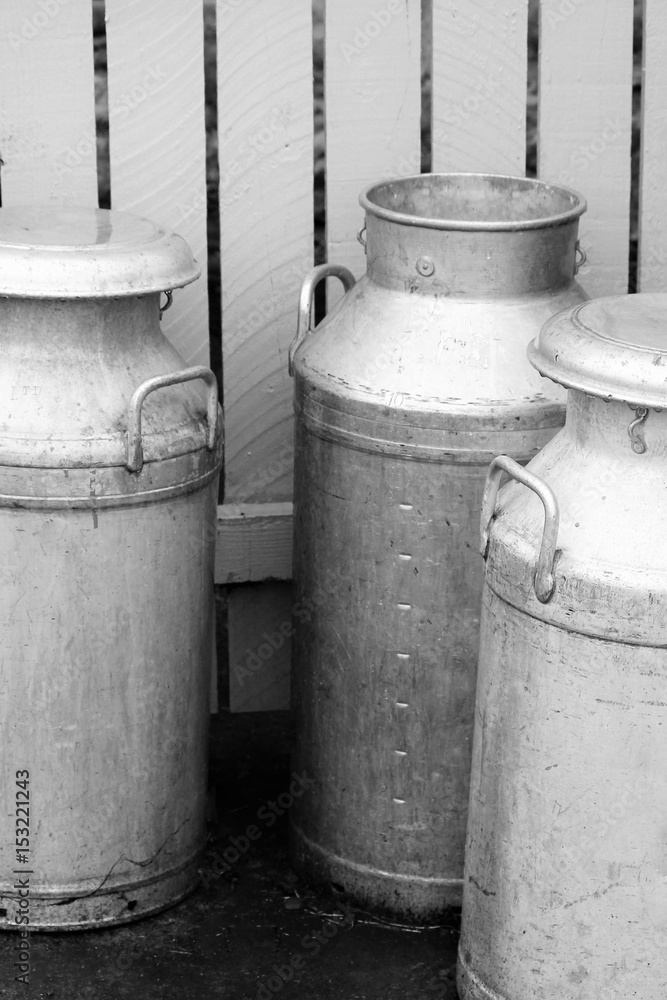 milk pail bucket, milk, bucket, milk can, wedding cake, milk maid, milk bottle, wooden bucket, milk splash, milk container  stock, photo, photograph, image, picture,