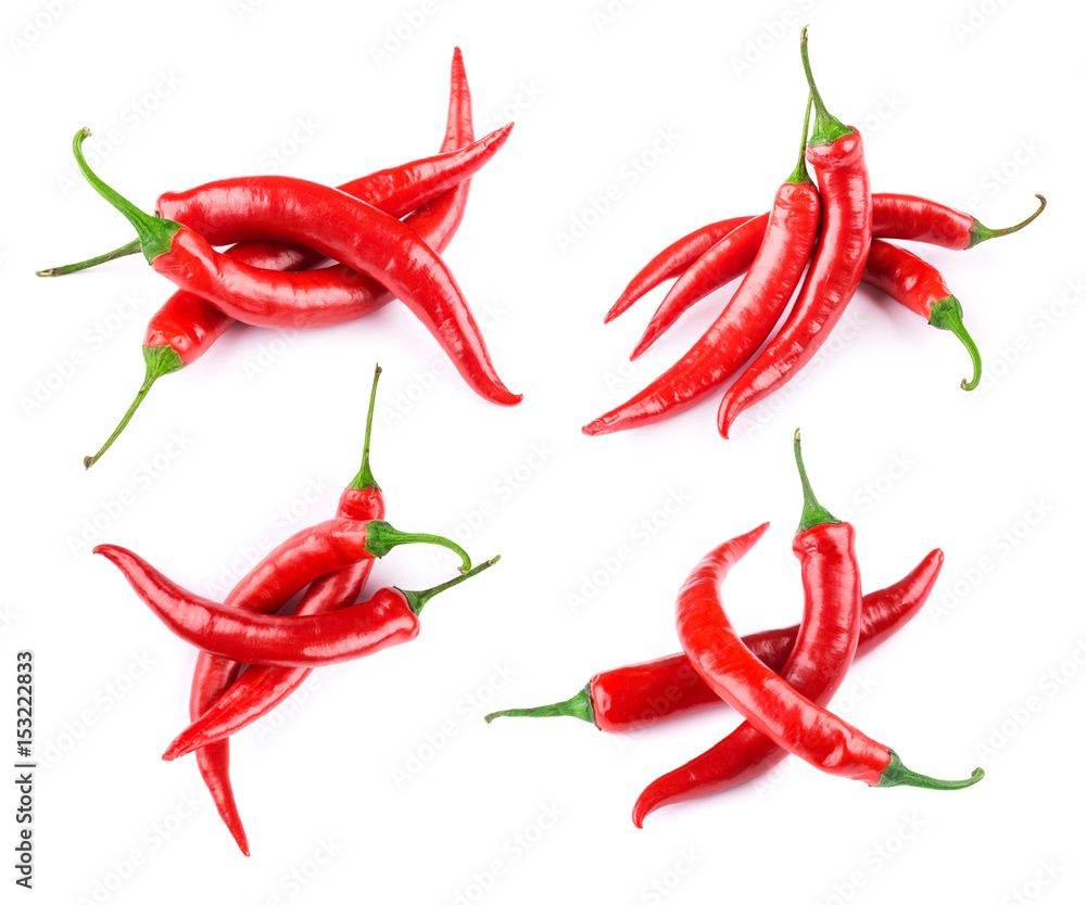 red chili peppers isolated red chili peppers isolated