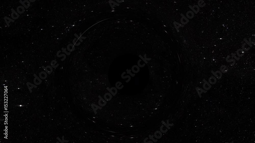 the black hole gravity Lens