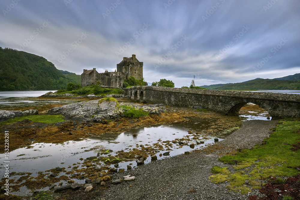 Eilean Donan Castle, Loch Duich, Scotland, UK 