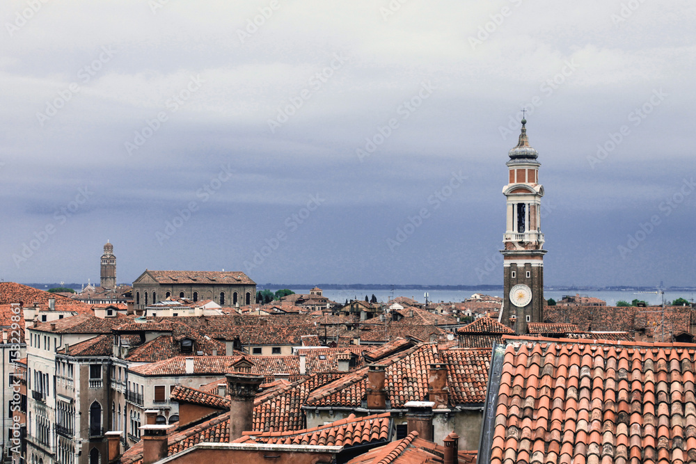 Panorama sui tetti veneziani