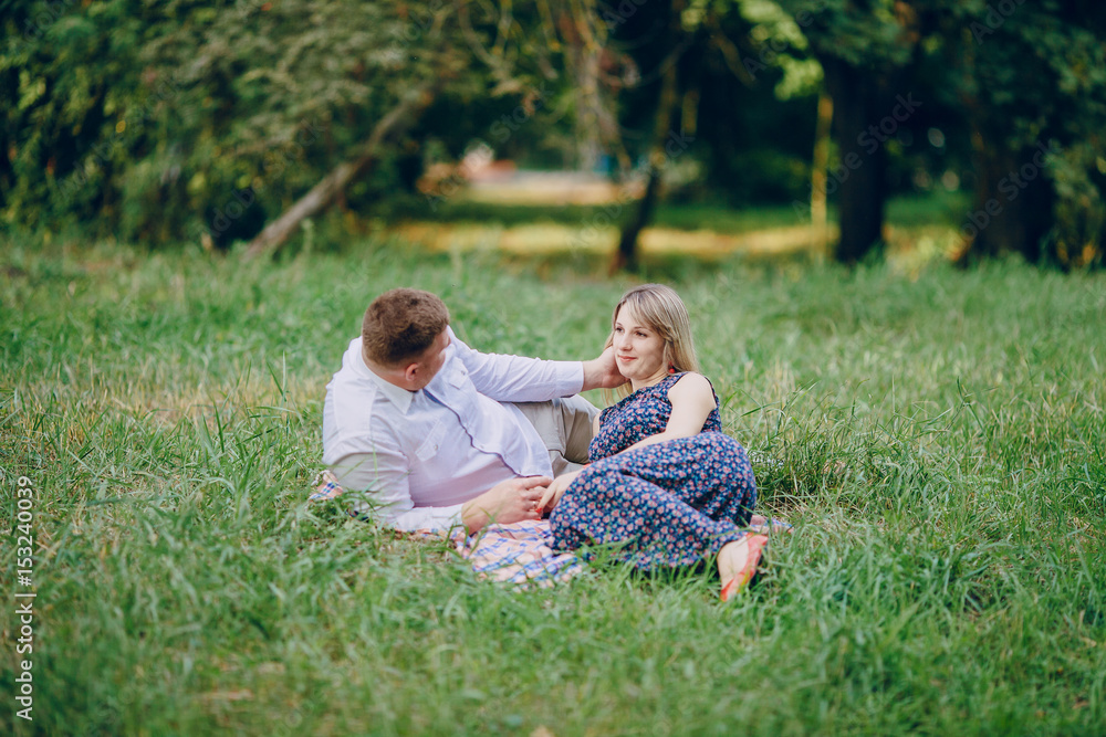 couple in the park couple in the park