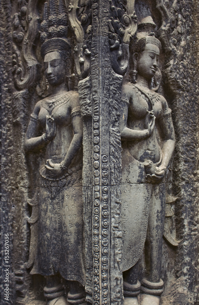 Fototapeta premium Figure Carving Details
