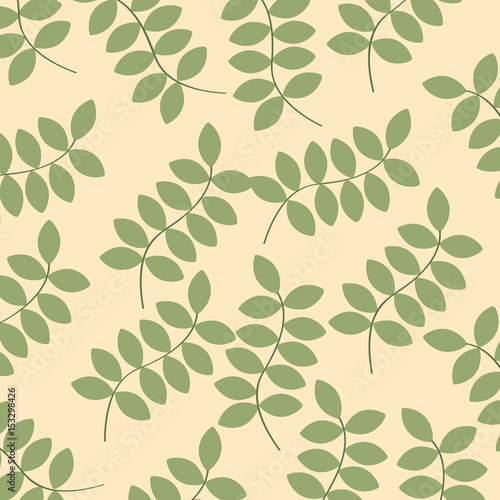 green plants background image vector illustration design