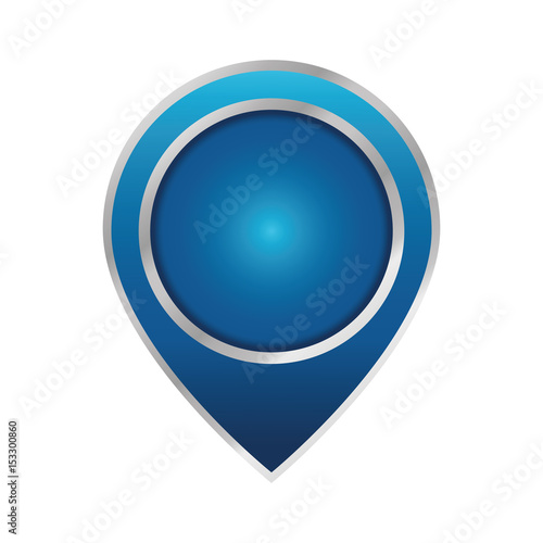 Free Download location pin icon over white background. vector illustration - GFXLoad
