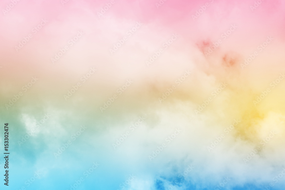 artistic soft cloud and sky with pastel color ,nature abstract background artistic soft cloud and sky with pastel color ,nature abstract background