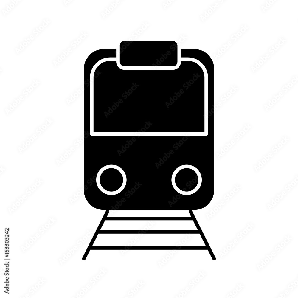 train vehicle icon over white background. vector illustration train vehicle icon over white background. vector illustration