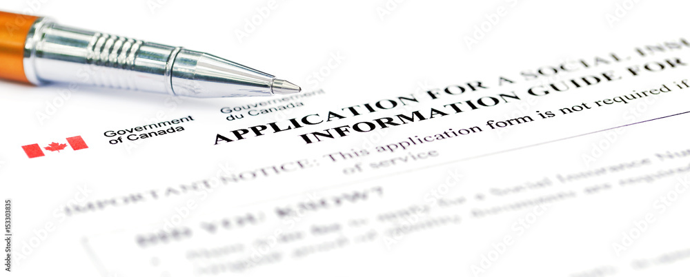 Application for social security Canada Application for social security Canada