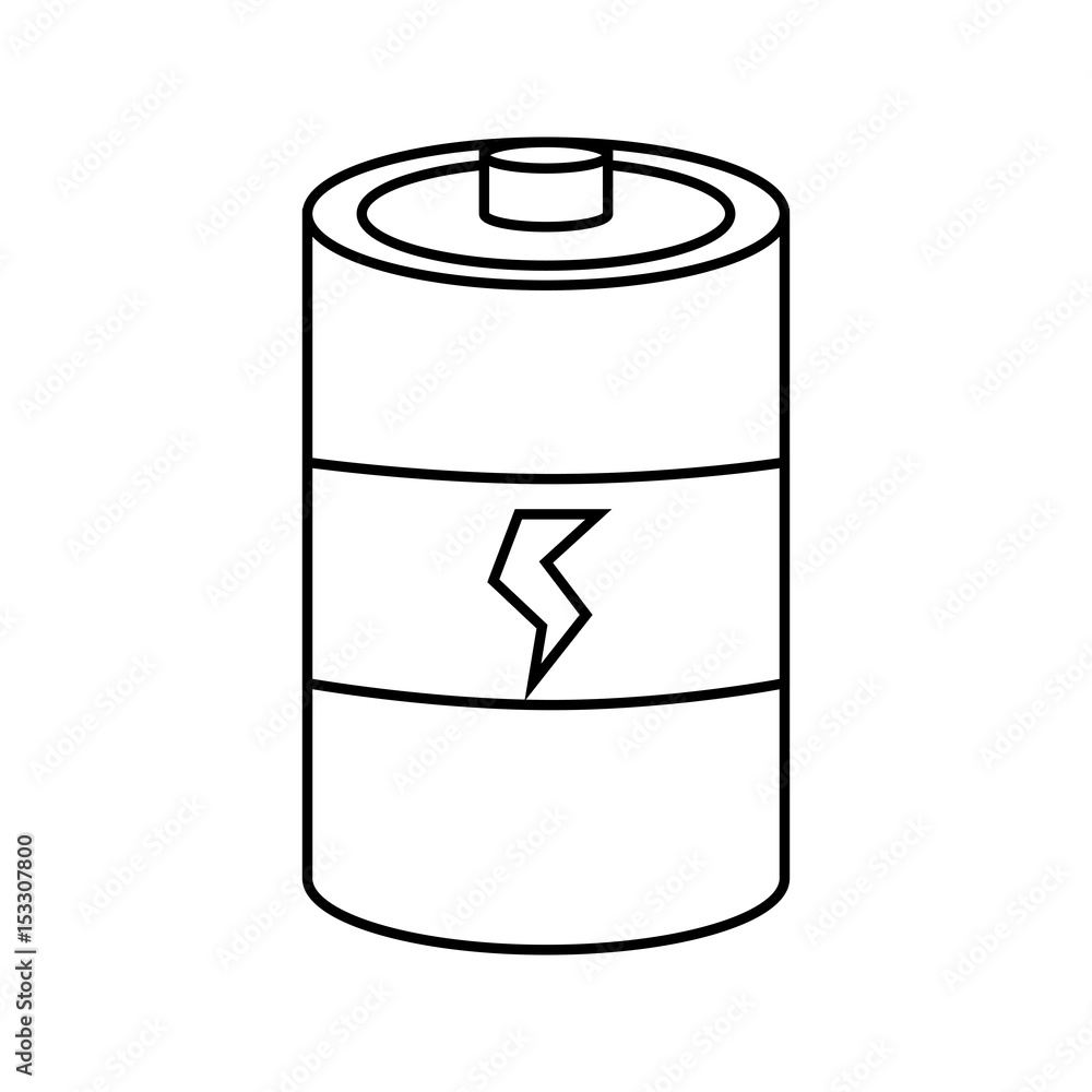 battery icon over white background. vector illustration battery icon over white background. vector illustration