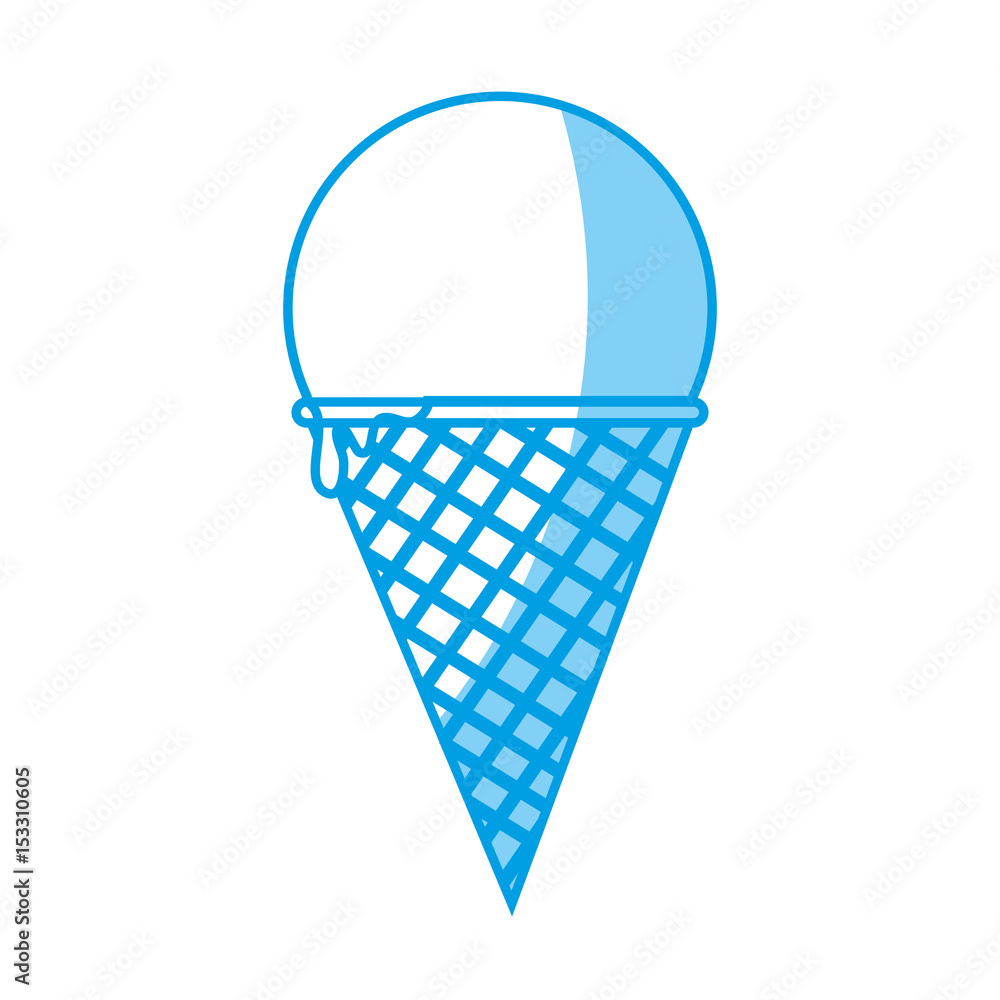 ice cream icon over white background. vector illustration ice cream icon over white background. vector illustration