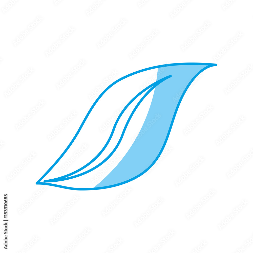 leaf icon over white background. vector illustration leaf icon over white background. vector illustration