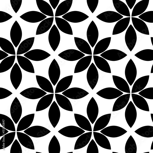 Seamless flower pattern. Seamless pattern with flowers.